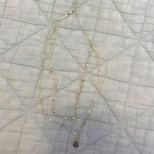 Brand new Kendra Scott layered necklace
